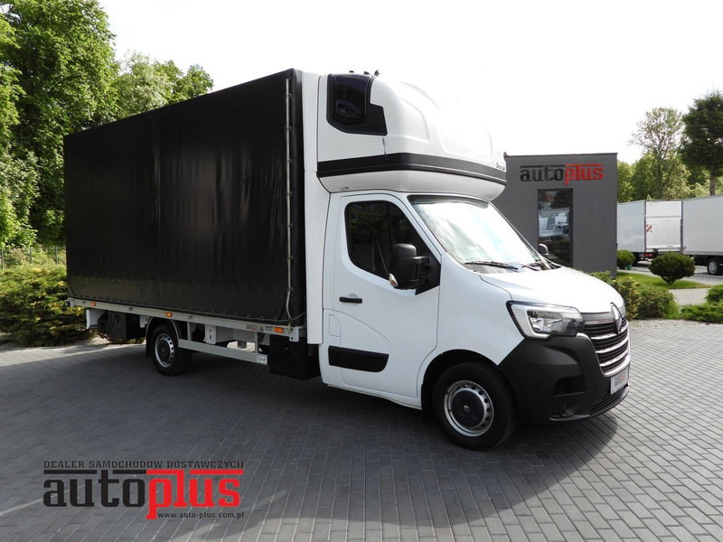 Renault MASTER PLANDEKA 10 PALET WEBASTO TEMPOMAT LEDY PNEUMATYKA KLIMA - Тентованный фургон: фото 1 Renault MASTER PLANDEKA 10 PALET WEBASTO TEMPOMAT LEDY PNEUMATYKA KLIMA - Тентованный фургон: фото 1
