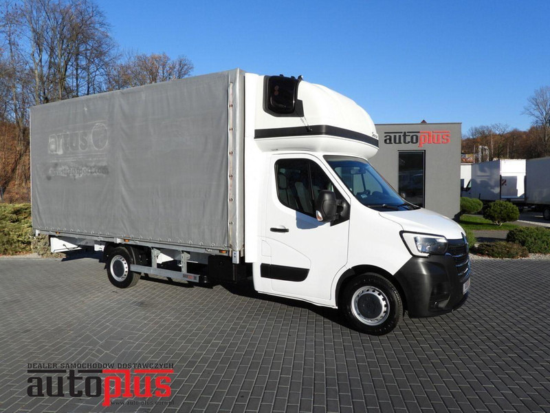 Renault MASTER PLANDEKA 10 PALET WEBASTO TEMPOMAT LEDY PNEUMATYKA KLIMAT - Тентованный фургон: фото 1 Renault MASTER PLANDEKA 10 PALET WEBASTO TEMPOMAT LEDY PNEUMATYKA KLIMAT - Тентованный фургон: фото 1