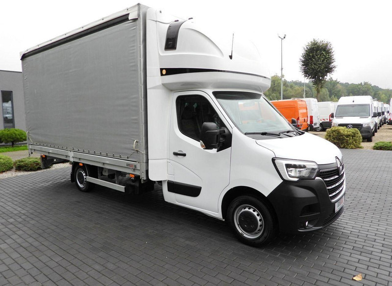 Renault MASTER PLANDEKA 12 PALET WEBASTO TEMPOMAT NAWIGACJA LEDY PNEUMAT - Тентованный фургон: фото 4 Renault MASTER PLANDEKA 12 PALET WEBASTO TEMPOMAT NAWIGACJA LEDY PNEUMAT - Тентованный фургон: фото 4