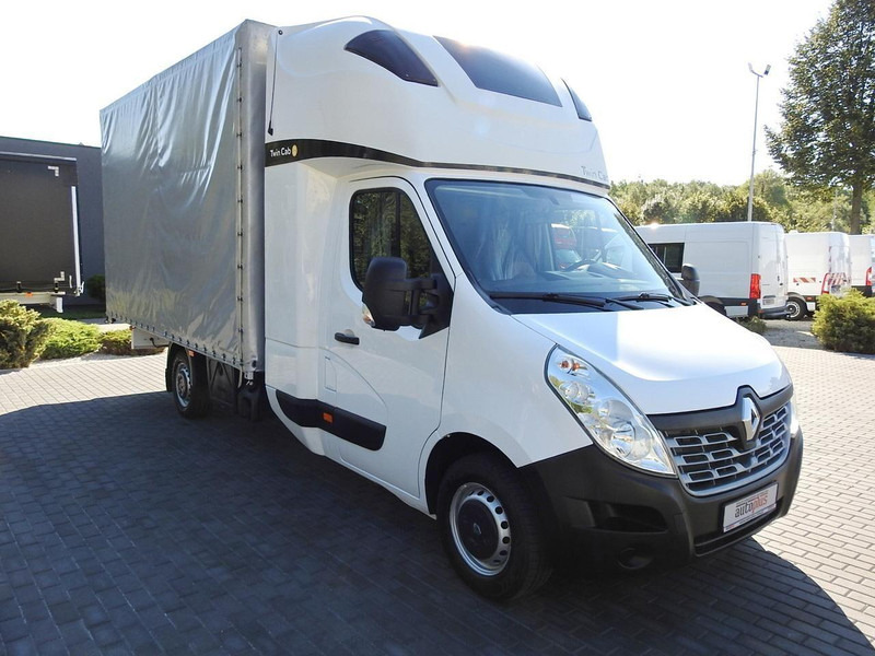 Renault MASTER PLANDEKA 8 PALET WEBASTO TEMPOMAT KLIMATYZACJA PNEUMATYKA - Тентованный фургон: фото 4 Renault MASTER PLANDEKA 8 PALET WEBASTO TEMPOMAT KLIMATYZACJA PNEUMATYKA - Тентованный фургон: фото 4