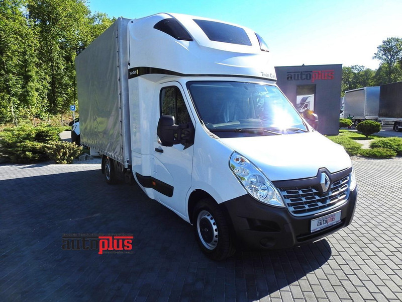 Renault MASTER PLANDEKA 8 PALET WEBASTO TEMPOMAT KLIMATYZACJA PNEUMATYKA - Тентованный фургон: фото 1 Renault MASTER PLANDEKA 8 PALET WEBASTO TEMPOMAT KLIMATYZACJA PNEUMATYKA - Тентованный фургон: фото 1