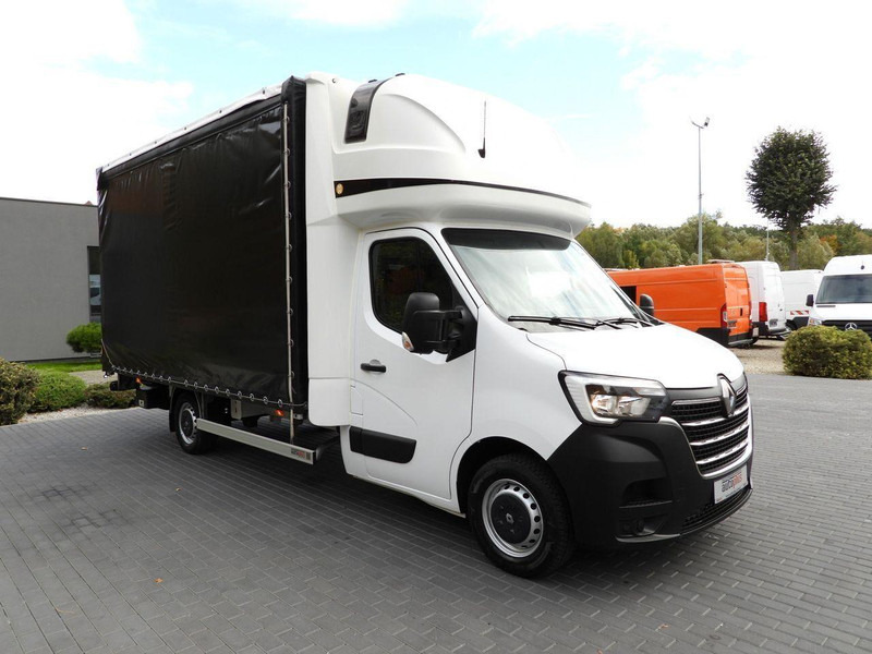 Renault MASTER PLANDEKA WINDA 10 PALET TEMPOMAT LEDY KLIMATYZACJA  165KM - Тентованный фургон: фото 4 Renault MASTER PLANDEKA WINDA 10 PALET TEMPOMAT LEDY KLIMATYZACJA  165KM - Тентованный фургон: фото 4