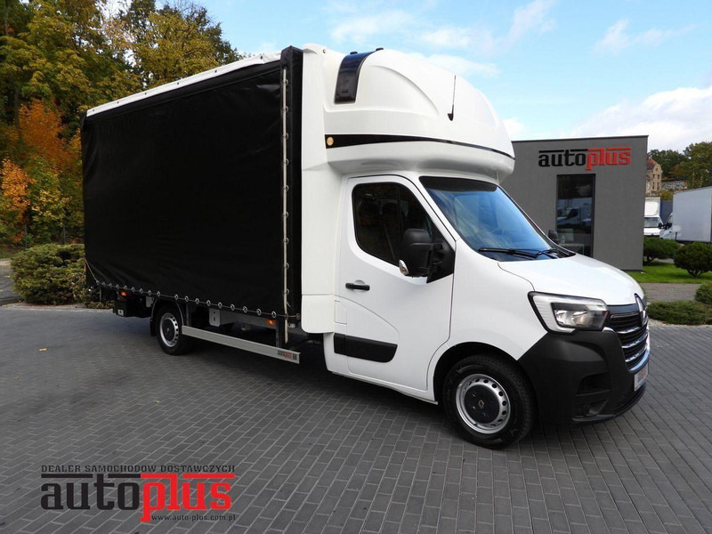 Renault MASTER PLANDEKA WINDA 10 PALET TEMPOMAT LEDY KLIMATYZACJA  165KM - Тентованный фургон: фото 1 Renault MASTER PLANDEKA WINDA 10 PALET TEMPOMAT LEDY KLIMATYZACJA  165KM - Тентованный фургон: фото 1
