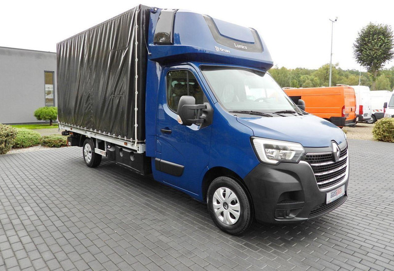 Renault MASTER PLANDEKA WINDA 8 PALET WEBASTO TEMPOMAT LEDY KLIMATYZACJA - Тентованный фургон: фото 4 Renault MASTER PLANDEKA WINDA 8 PALET WEBASTO TEMPOMAT LEDY KLIMATYZACJA - Тентованный фургон: фото 4