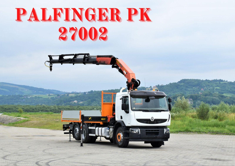 Renault PREMIUM 430 DXI* FUNK * TOPZUSTAND - Грузовик бортовой/ Платформа, Автоманипулятор: фото 1 Renault PREMIUM 430 DXI* FUNK * TOPZUSTAND - Грузовик бортовой/ Платформа, Автоманипулятор: фото 1