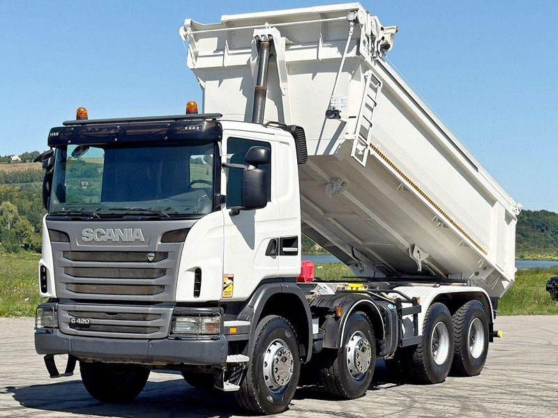 Scania G 420 * KIPPER * 8x4 * TOPZUSTAND - Самосвал: фото 4 Scania G 420 * KIPPER * 8x4 * TOPZUSTAND - Самосвал: фото 4