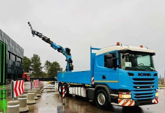 Scania G450 6x4 PALFINGER PK 42002 SH Fly Jib Crane - Грузовик бортовой/ Платформа, Автоманипулятор: фото 3 Scania G450 6x4 PALFINGER PK 42002 SH Fly Jib Crane - Грузовик бортовой/ Платформа, Автоманипулятор: фото 3