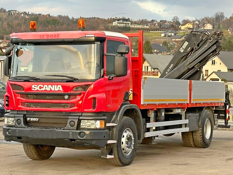 Scania P 280 * HIAB 122 E - 2 HIDUO + FUNK* TOPZUSTAND - Грузовик бортовой/ Платформа, Автоманипулятор: фото 3 Scania P 280 * HIAB 122 E - 2 HIDUO + FUNK* TOPZUSTAND - Грузовик бортовой/ Платформа, Автоманипулятор: фото 3