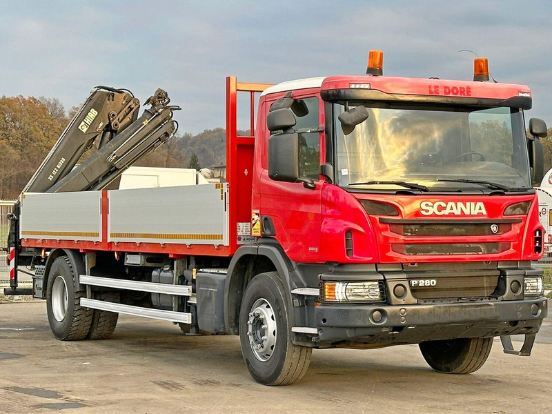 Scania P 280 * HIAB 122 E - 2 HIDUO + FUNK* TOPZUSTAND - Грузовик бортовой/ Платформа, Автоманипулятор: фото 4 Scania P 280 * HIAB 122 E - 2 HIDUO + FUNK* TOPZUSTAND - Грузовик бортовой/ Платформа, Автоманипулятор: фото 4