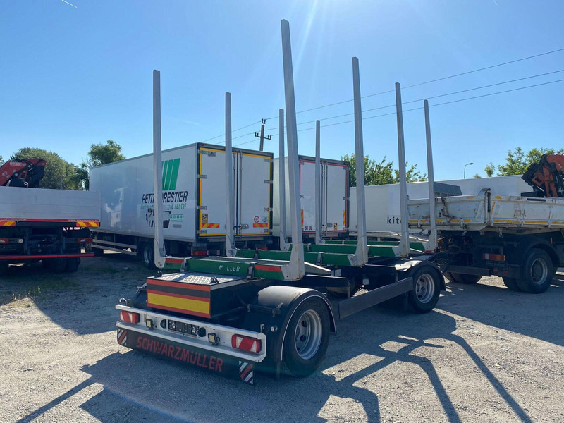 Schwarzmüller Log transporter trailer - Прицеп лесовоз: фото 4 Schwarzmüller Log transporter trailer - Прицеп лесовоз: фото 4