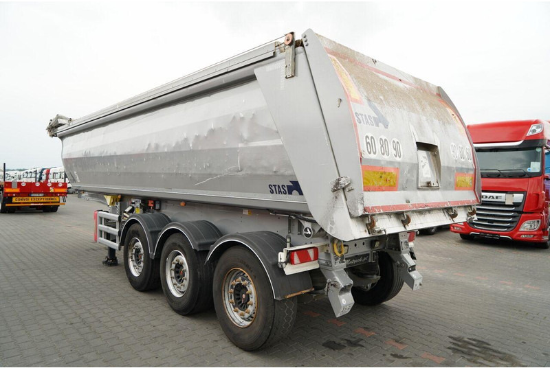 Stas WYWROTKA / 26m3 / ALUMINIOWA / OŚ PONOSZONA / SKRĘTNA / OSIE SA - Самосвальный полуприцеп: фото 5 Stas WYWROTKA / 26m3 / ALUMINIOWA / OŚ PONOSZONA / SKRĘTNA / OSIE SA - Самосвальный полуприцеп: фото 5