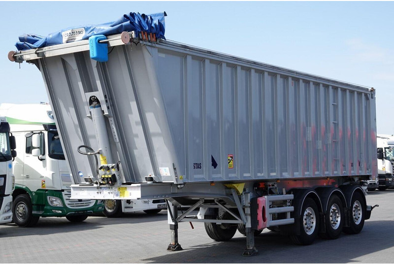 Stas WYWROTKA 43 m3 / ALUMINIOWA / OŚ PODNOSZONA / ALUFELGI - Самосвальный полуприцеп: фото 2 Stas WYWROTKA 43 m3 / ALUMINIOWA / OŚ PODNOSZONA / ALUFELGI - Самосвальный полуприцеп: фото 2