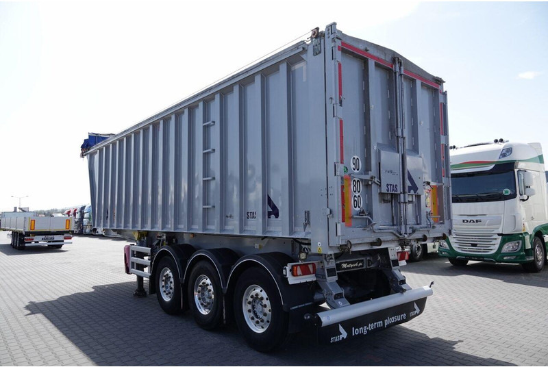 Stas WYWROTKA 43 m3 / ALUMINIOWA / OŚ PODNOSZONA / ALUFELGI - Самосвальный полуприцеп: фото 4 Stas WYWROTKA 43 m3 / ALUMINIOWA / OŚ PODNOSZONA / ALUFELGI - Самосвальный полуприцеп: фото 4