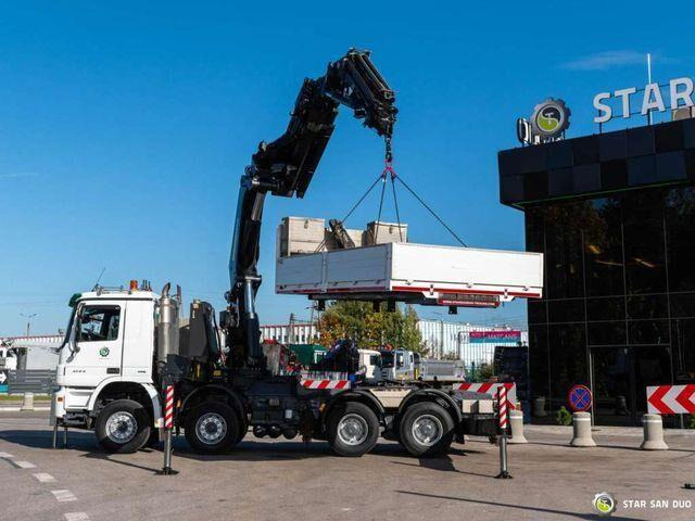 Mercedes-Benz MERCEDES BENZ ACTROS 4144 8x4 PALFINGER PK 85002 - Тягач: фото 3 Mercedes-Benz MERCEDES BENZ ACTROS 4144 8x4 PALFINGER PK 85002 - Тягач: фото 3