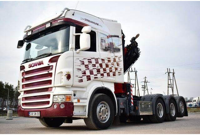 Scania R 480 8x4 FASSI 455 EURO 5 KRAN CRAN - Тягач: фото 5 Scania R 480 8x4 FASSI 455 EURO 5 KRAN CRAN - Тягач: фото 5
