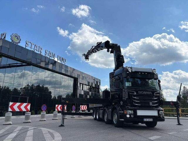 Тягач Scania R560 8x2 PALFINGER PK 92002 SH Fly Jib Winch 5t: фото 9 Тягач Scania R560 8x2 PALFINGER PK 92002 SH Fly Jib Winch 5t: фото 9