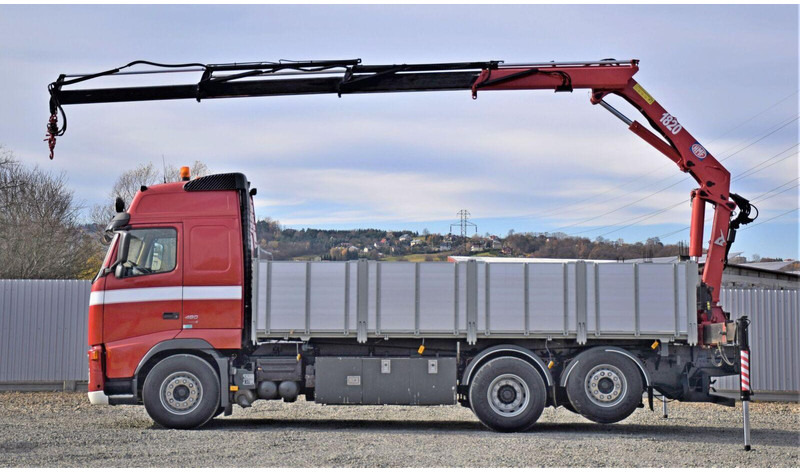 Volvo FH 480 Kipper 6,20m + HMF 1823 K3 + FUNK - Самосвал, Автоманипулятор: фото 5 Volvo FH 480 Kipper 6,20m + HMF 1823 K3 + FUNK - Самосвал, Автоманипулятор: фото 5