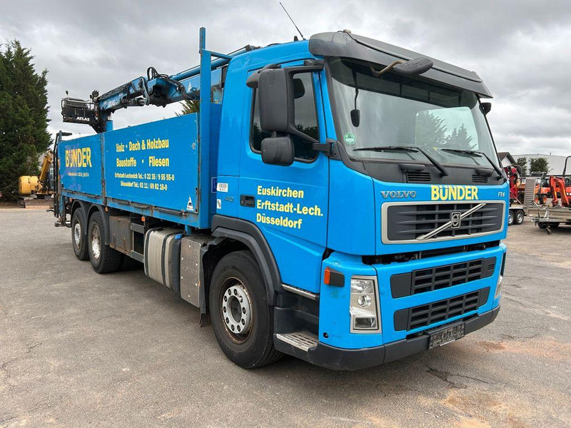 Volvo FM 410 Pritsche mit Kran - Грузовик бортовой/ Платформа, Автоманипулятор: фото 1 Volvo FM 410 Pritsche mit Kran - Грузовик бортовой/ Платформа, Автоманипулятор: фото 1