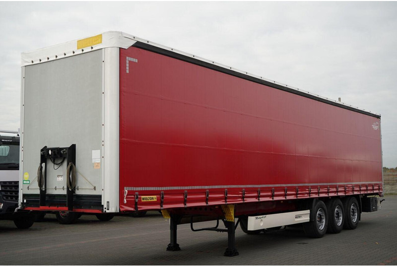 Wielton FIRANKA STANDARD / MULDA DO STALI - 9 M / OŚ PODNOSZONA / SAF - Тентованный полуприцеп: фото 1 Wielton FIRANKA STANDARD / MULDA DO STALI - 9 M / OŚ PODNOSZONA / SAF - Тентованный полуприцеп: фото 1