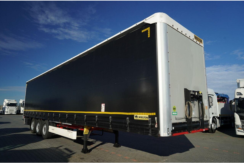 Wielton FIRANKA STANDARD / MULDA DO STALI - 9 M / OŚ PODNOSZONA / SAF / - Тентованный полуприцеп: фото 2 Wielton FIRANKA STANDARD / MULDA DO STALI - 9 M / OŚ PODNOSZONA / SAF / - Тентованный полуприцеп: фото 2