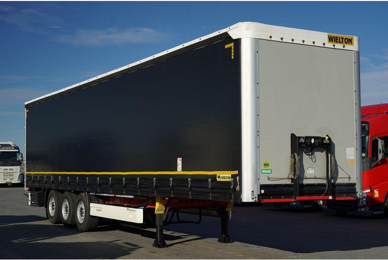 Wielton FIRANKA STANDARD / MULDA DO STALI - 9 M / OŚ PODNOSZONA / SAF / - Тентованный полуприцеп: фото 1 Wielton FIRANKA STANDARD / MULDA DO STALI - 9 M / OŚ PODNOSZONA / SAF / - Тентованный полуприцеп: фото 1
