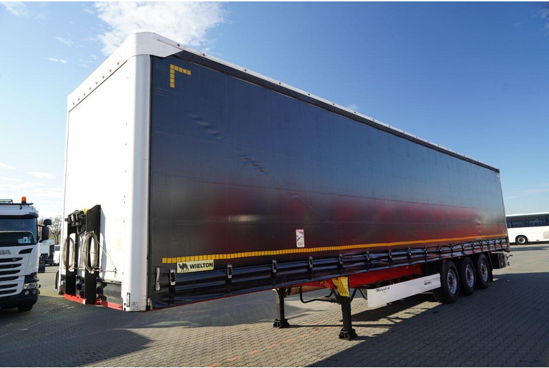 Wielton FIRANKA STANDARD / MULDA DO STALI - 9 M / OŚ PODNOSZONA / SAF / - Тентованный полуприцеп: фото 4 Wielton FIRANKA STANDARD / MULDA DO STALI - 9 M / OŚ PODNOSZONA / SAF / - Тентованный полуприцеп: фото 4