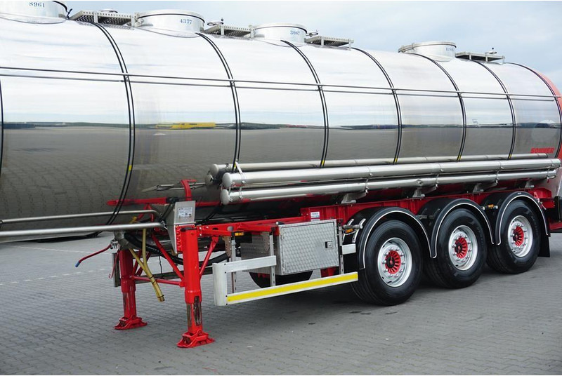 Полуприцеп-цистерна для транспортировки пищевых продуктов Wielton SOMMER / CYSTERNA SPOZYWCZA / 28 374 LITRÓW / 4 KOMOROWA / WEBAS: фото 13 Полуприцеп-цистерна для транспортировки пищевых продуктов Wielton SOMMER / CYSTERNA SPOZYWCZA / 28 374 LITRÓW / 4 KOMOROWA / WEBAS: фото 13