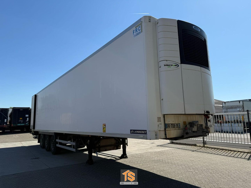 LAMBERET LVF S 3F KOELER/REEFER/KUHLKOFFER - CARRIER VECTOR 1550 - APK/TUV 01/2026 - TOP! - Полуприцеп-рефрижератор: фото 1 LAMBERET LVF S 3F KOELER/REEFER/KUHLKOFFER - CARRIER VECTOR 1550 - APK/TUV 01/2026 - TOP! - Полуприцеп-рефрижератор: фото 1