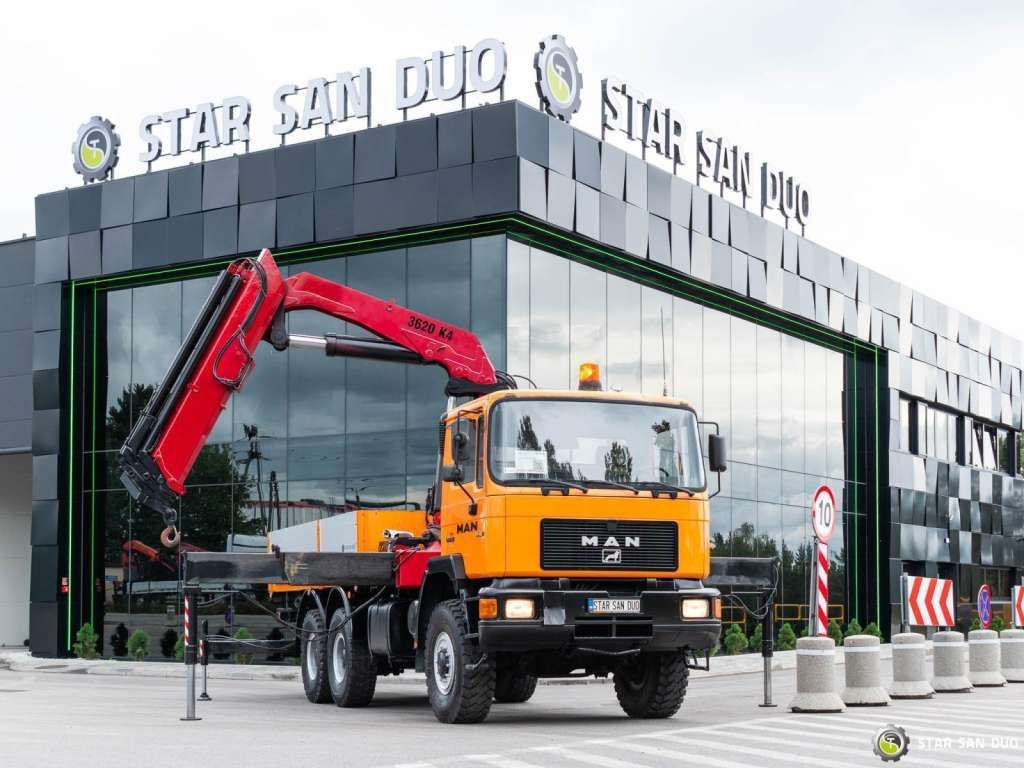 MAN  27.402 F10 6x6 HMF 3620 K4 Hds Crane - Автоманипулятор: фото 1 MAN  27.402 F10 6x6 HMF 3620 K4 Hds Crane - Автоманипулятор: фото 1