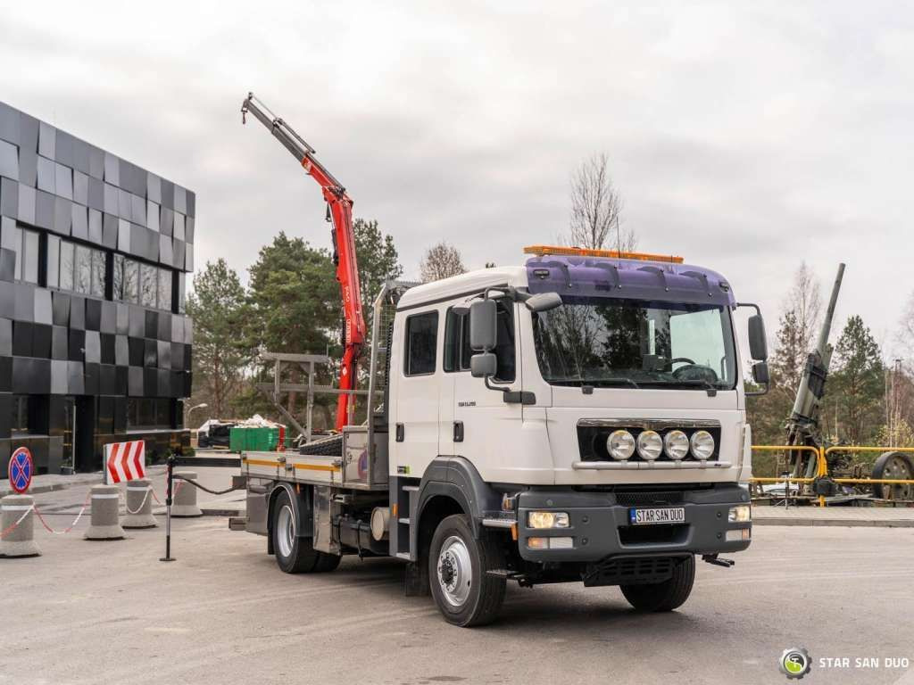 MAN TGM 13.290 4x4 FASSI F40B22 Crane Camper DOKA - Автоманипулятор: фото 5 MAN TGM 13.290 4x4 FASSI F40B22 Crane Camper DOKA - Автоманипулятор: фото 5