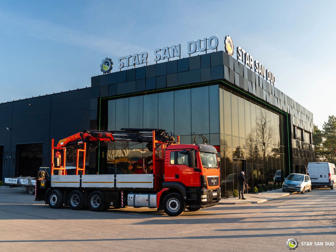 Автоманипулятор, Грузовик бортовой/ Платформа MAN TGS 35.400 8x4 Palfinger PK 34002 Winch KRAN MAN TGS 35.400 8x4 Palfinger PK 34002 Winch KRAN: фото 6