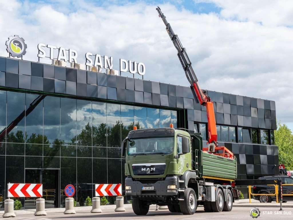 MAN TGS 35.480 PALFINGER PK 20002 HDS Grapple Tippe - Самосвал: фото 2 MAN TGS 35.480 PALFINGER PK 20002 HDS Grapple Tippe - Самосвал: фото 2