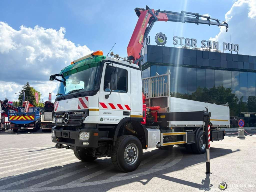 Mercedes-Benz ACTROS 2044A 4x4 Palfinger PK 20002 hds Crane - Автоманипулятор: фото 1 Mercedes-Benz ACTROS 2044A 4x4 Palfinger PK 20002 hds Crane - Автоманипулятор: фото 1