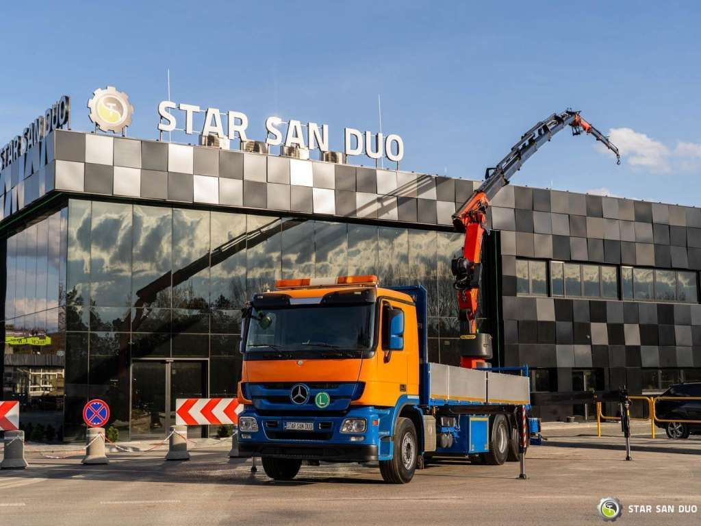 Mercedes-Benz ACTROS 2541 6x2 Palfinger PK 34002 Crane Winch - Автоманипулятор: фото 1 Mercedes-Benz ACTROS 2541 6x2 Palfinger PK 34002 Crane Winch - Автоманипулятор: фото 1