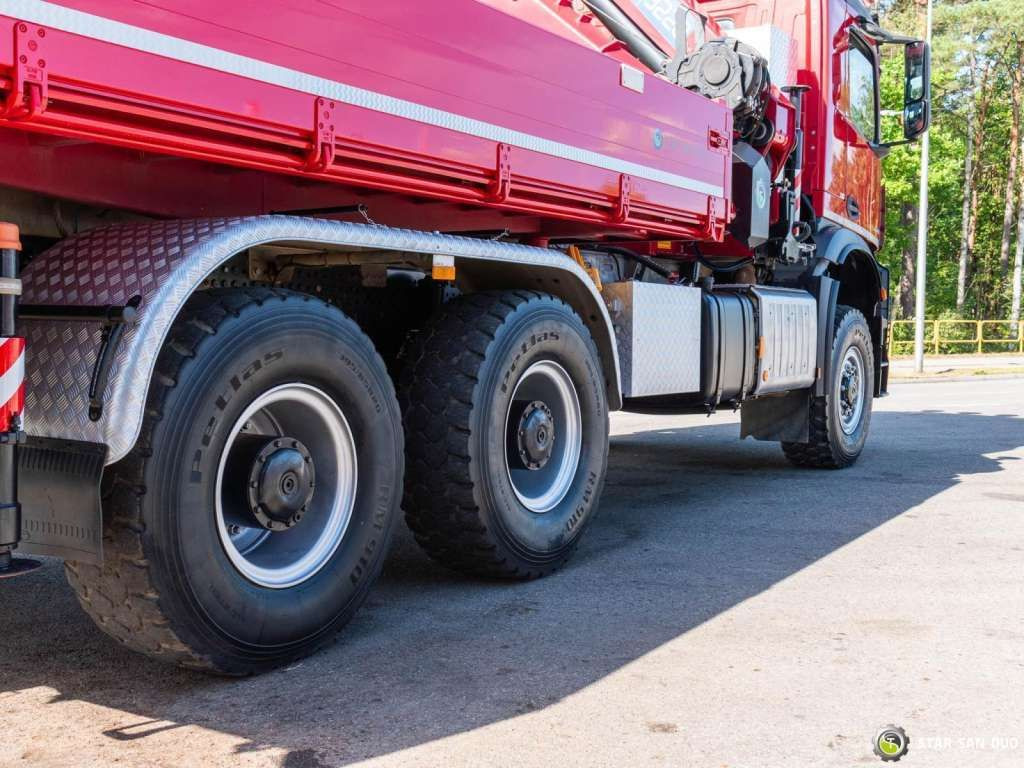 Самосвал Mercedes-Benz AROCS 3345 6x6 HMF 3220 Winch Crane Tipper: фото 20 Самосвал Mercedes-Benz AROCS 3345 6x6 HMF 3220 Winch Crane Tipper: фото 20