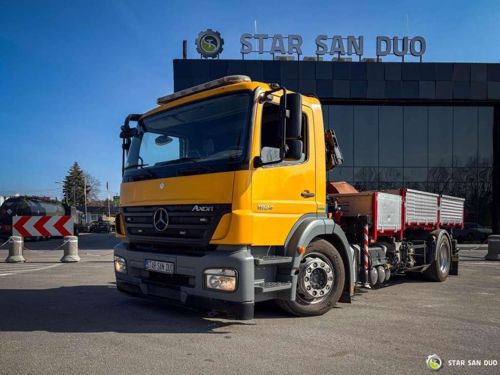 Mercedes-Benz AXOR 1824 4x2 HMF 975 HDS Crane Rotator Kipper Mercedes-Benz AXOR 1824 4x2 HMF 975 HDS Crane Rotator Kipper - Автоманипулятор, Самосвал: фото 3 Mercedes-Benz AXOR 1824 4x2 HMF 975 HDS Crane Rotator Kipper Mercedes-Benz AXOR 1824 4x2 HMF 975 HDS Crane Rotator Kipper - Автоманипулятор, Самосвал: фото 3
