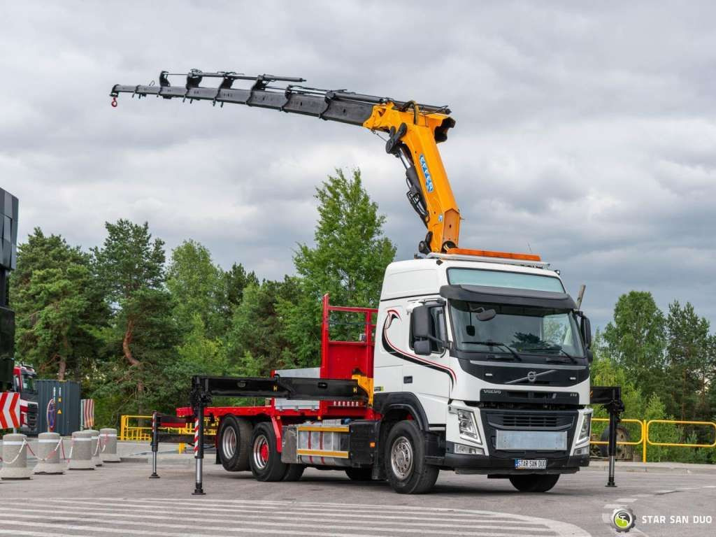 Volvo FM 450 6x2 EFFER 395/8S Euro 6 Crane Winch - Автоманипулятор: фото 1 Volvo FM 450 6x2 EFFER 395/8S Euro 6 Crane Winch - Автоманипулятор: фото 1
