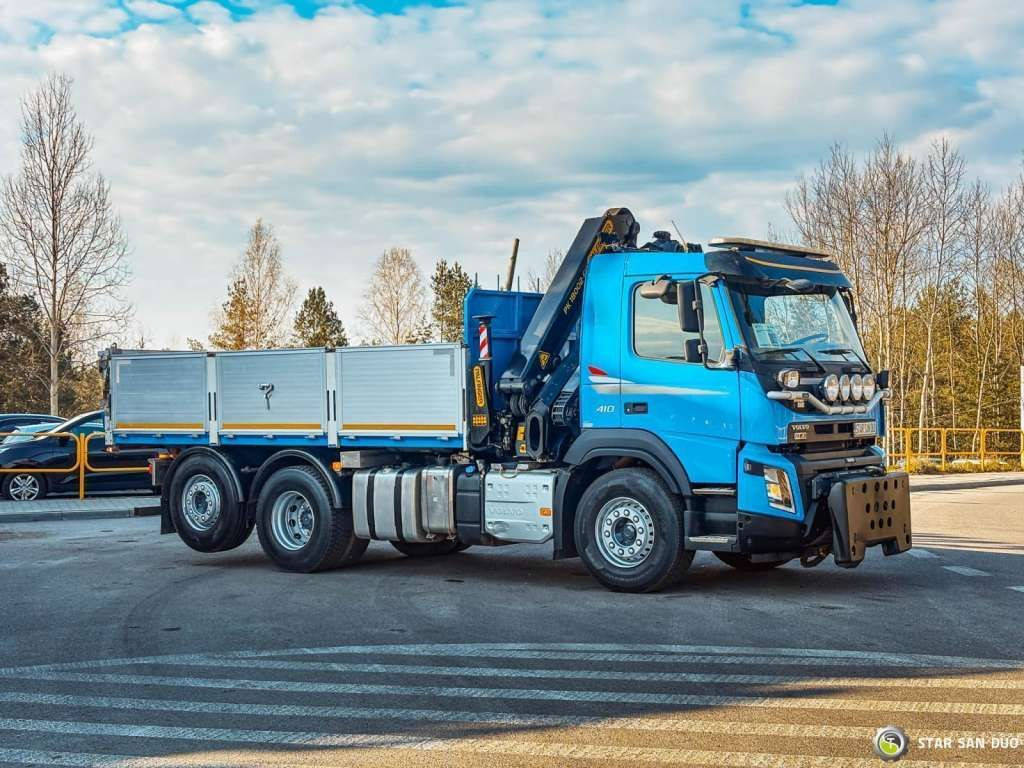 Volvo FMX 410 6x2 PALFINGER PK 18002 Crane 340 Hours - Самосвал: фото 4 Volvo FMX 410 6x2 PALFINGER PK 18002 Crane 340 Hours - Самосвал: фото 4