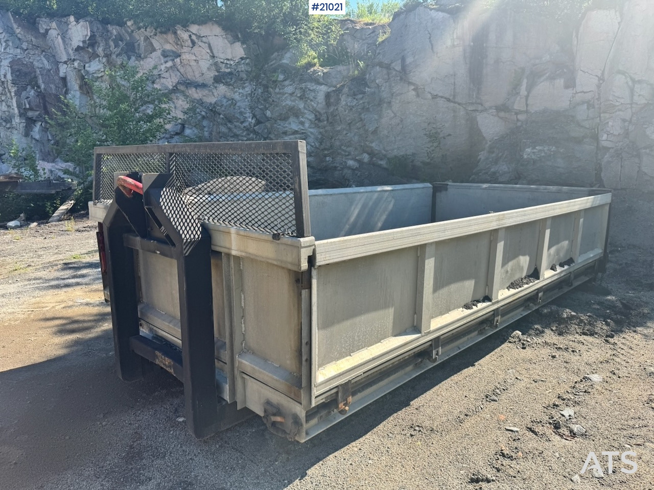 Aluminiumskasse Krokramme - Контейнер для мультилифта: фото 1 Aluminiumskasse Krokramme - Контейнер для мультилифта: фото 1