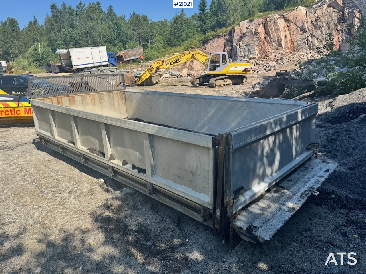 Aluminiumskasse Krokramme - Контейнер для мультилифта: фото 4 Aluminiumskasse Krokramme - Контейнер для мультилифта: фото 4