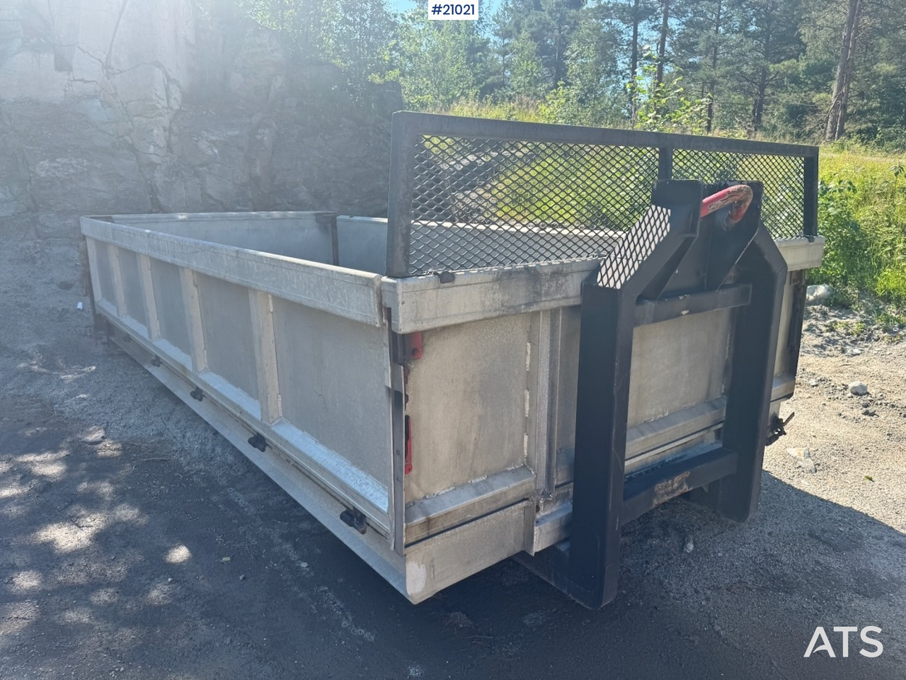Aluminiumskasse Krokramme - Контейнер для мультилифта: фото 2 Aluminiumskasse Krokramme - Контейнер для мультилифта: фото 2