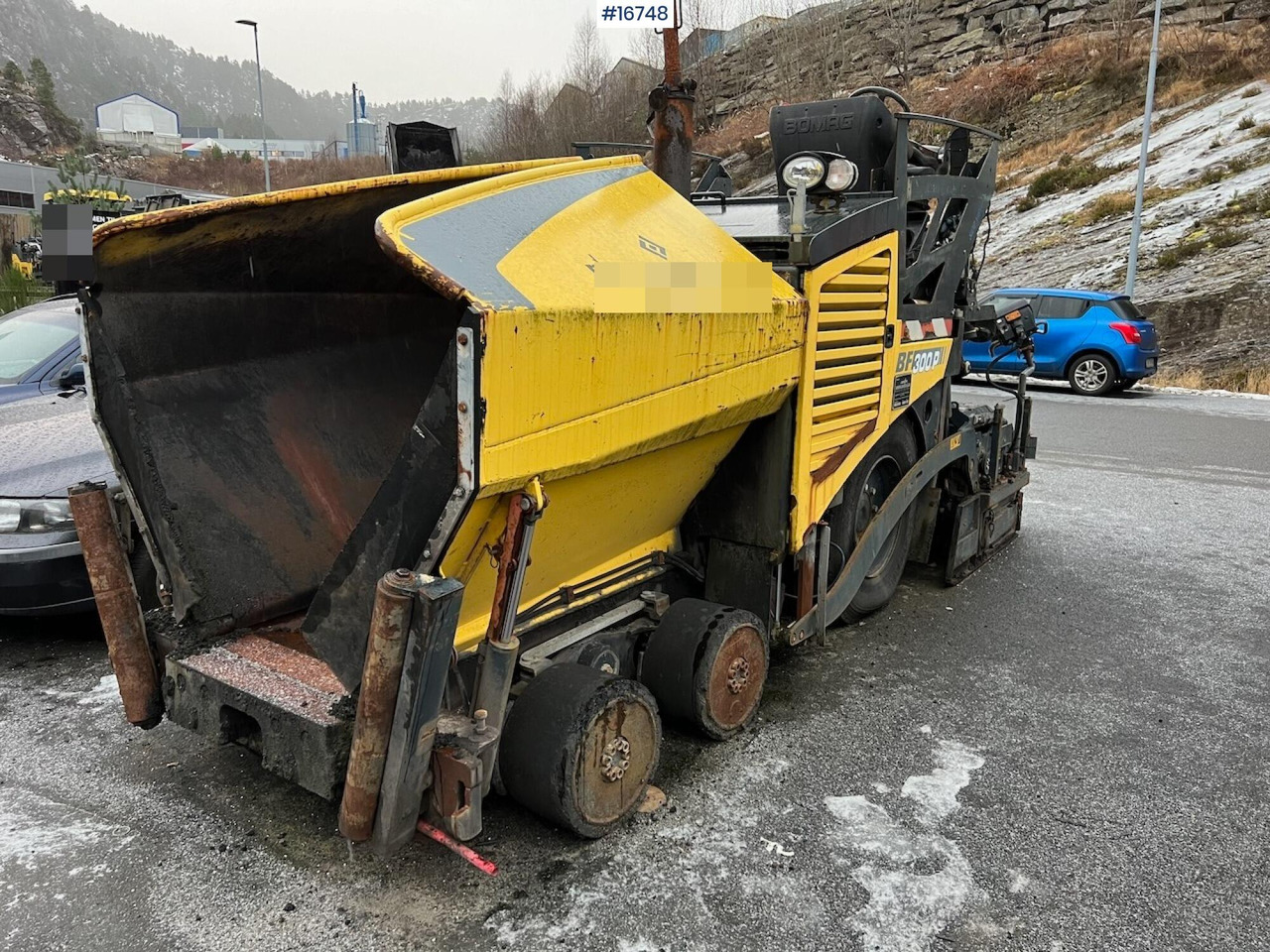 Bomag BF 300P - Асфальтоукладочная техника: фото 1 Bomag BF 300P - Асфальтоукладочная техника: фото 1