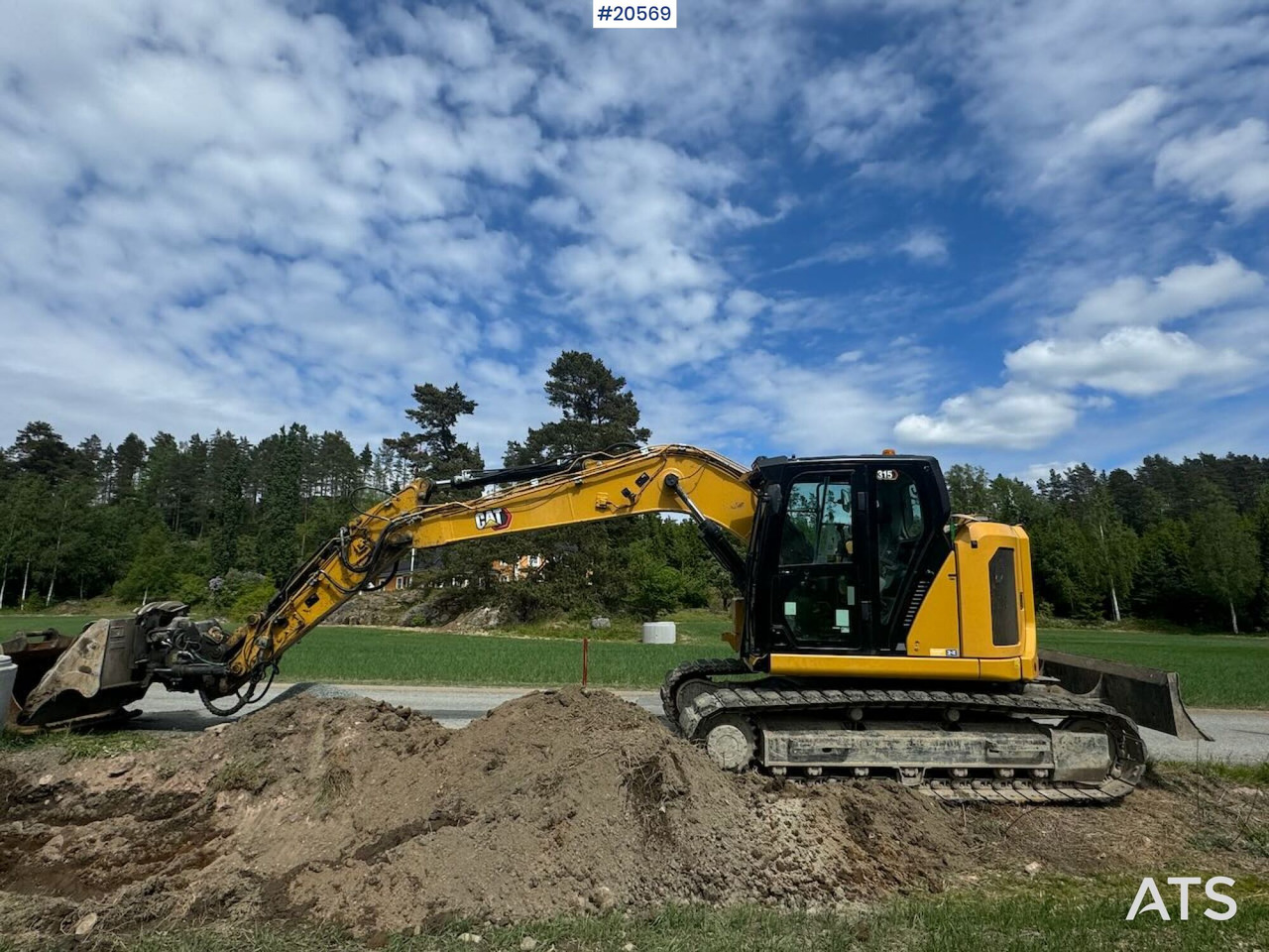 Caterpillar 315 Beltegraver m/ tilt og 2 skuffer - Экскаватор: фото 1 Caterpillar 315 Beltegraver m/ tilt og 2 skuffer - Экскаватор: фото 1