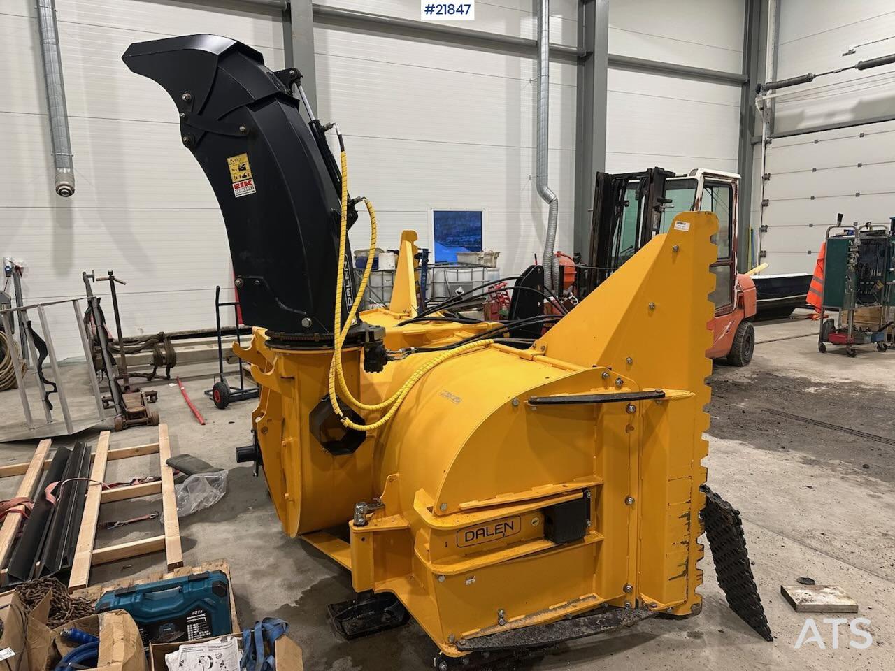 Dalen Snøfres - Роторный снегоочиститель: фото 4 Dalen Snøfres - Роторный снегоочиститель: фото 4