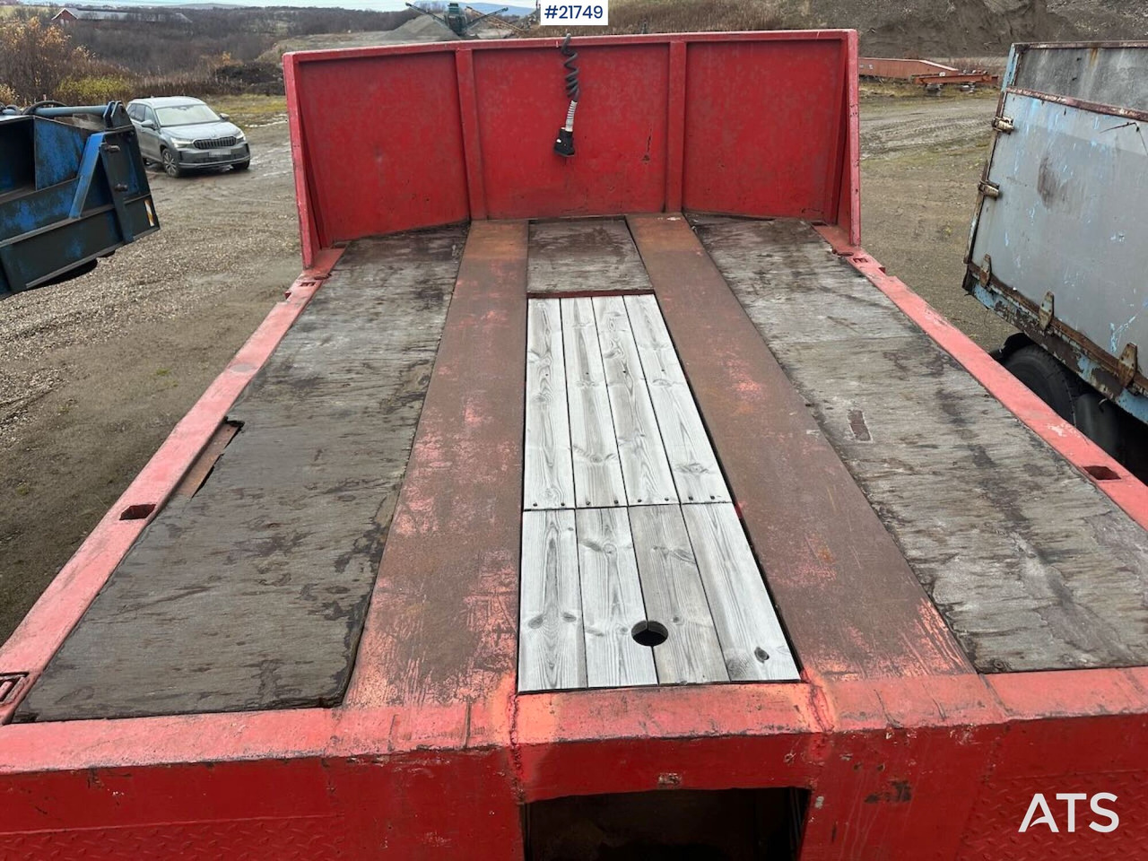 Damm 3SD335 3 akslet maskintralle - Низкорамный полуприцеп: фото 2 Damm 3SD335 3 akslet maskintralle - Низкорамный полуприцеп: фото 2