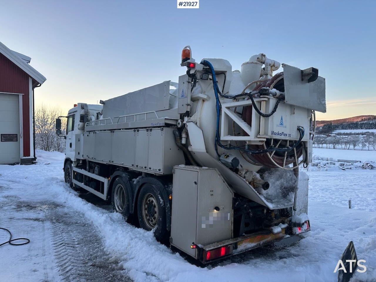 MAN TGA 26.430 6x2 sug-/spylebil m/ Maskoflex påbygg. SE VIDEO. - Другая техника: фото 4 MAN TGA 26.430 6x2 sug-/spylebil m/ Maskoflex påbygg. SE VIDEO. - Другая техника: фото 4