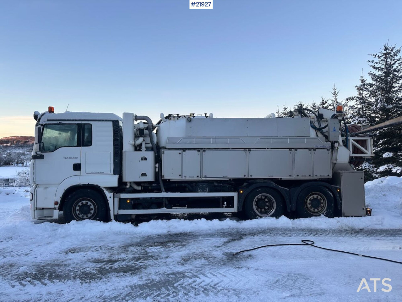 MAN TGA 26.430 6x2 sug-/spylebil m/ Maskoflex påbygg. SE VIDEO. - Другая техника: фото 3 MAN TGA 26.430 6x2 sug-/spylebil m/ Maskoflex påbygg. SE VIDEO. - Другая техника: фото 3
