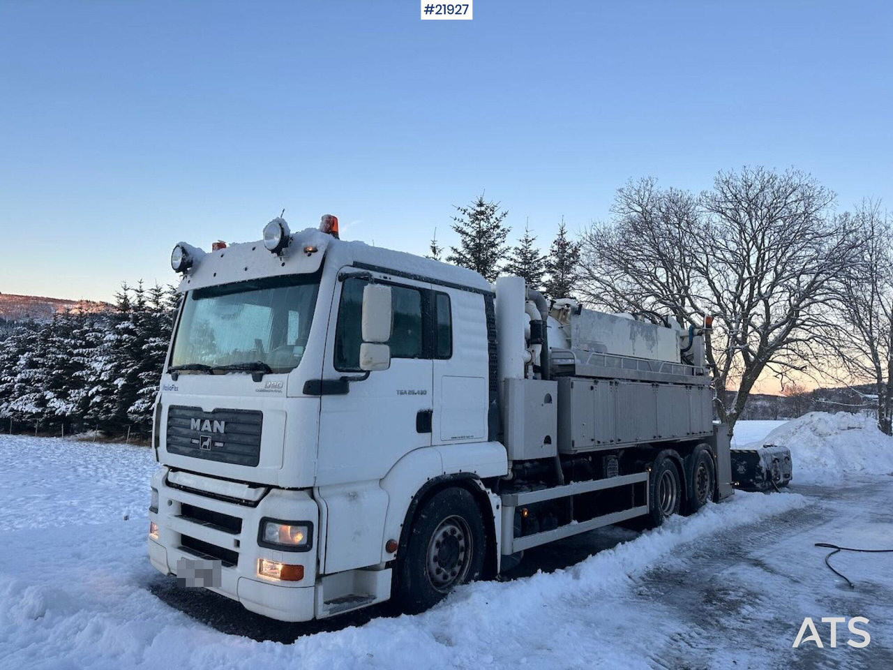 MAN TGA 26.430 6x2 sug-/spylebil m/ Maskoflex påbygg. SE VIDEO. - Другая техника: фото 2 MAN TGA 26.430 6x2 sug-/spylebil m/ Maskoflex påbygg. SE VIDEO. - Другая техника: фото 2
