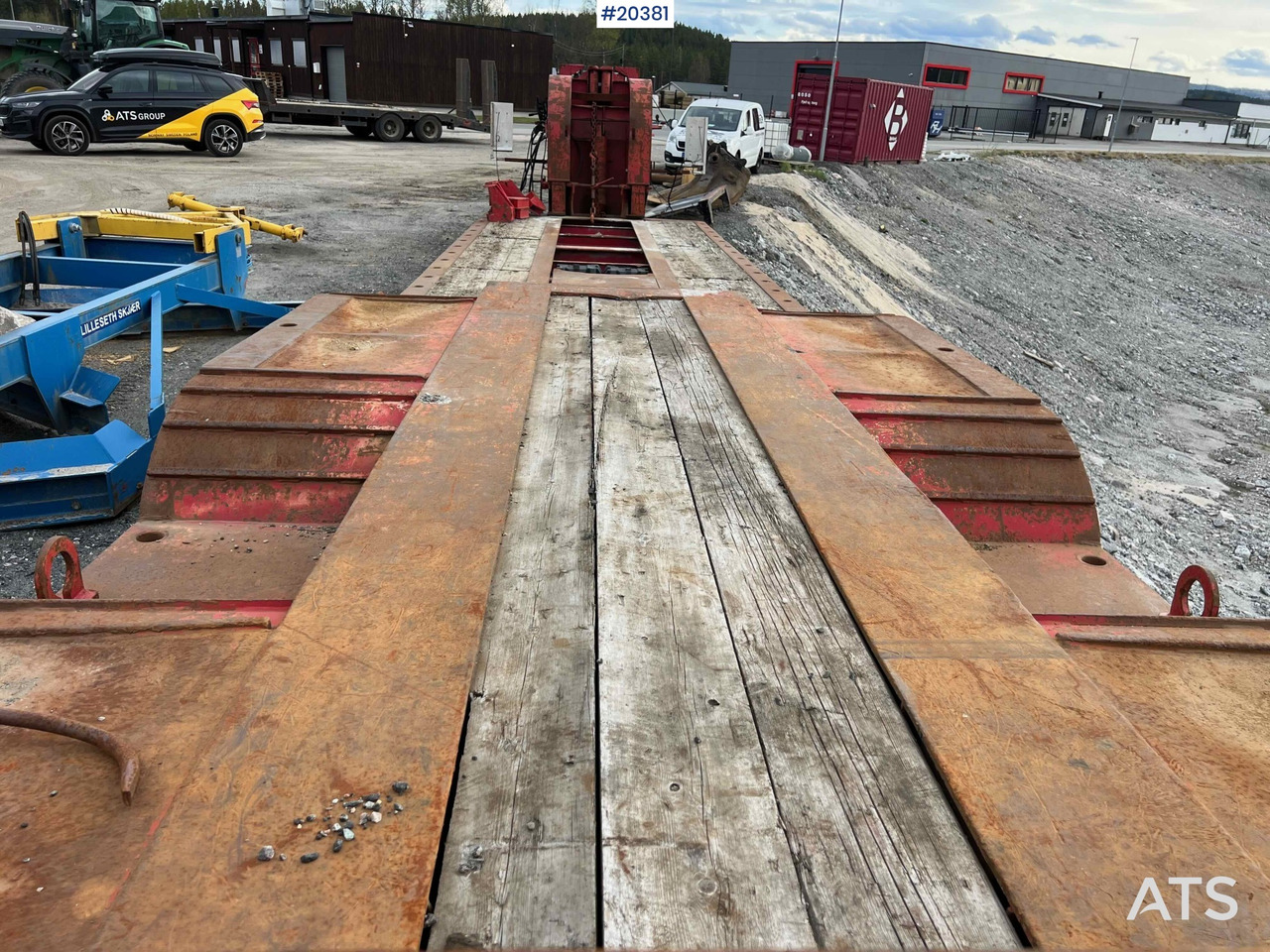 Низкорамный полуприцеп Hafo 1980 Hafo 3 akslet Brønntralle Rep.Objekt: фото 8 Низкорамный полуприцеп Hafo 1980 Hafo 3 akslet Brønntralle Rep.Objekt: фото 8