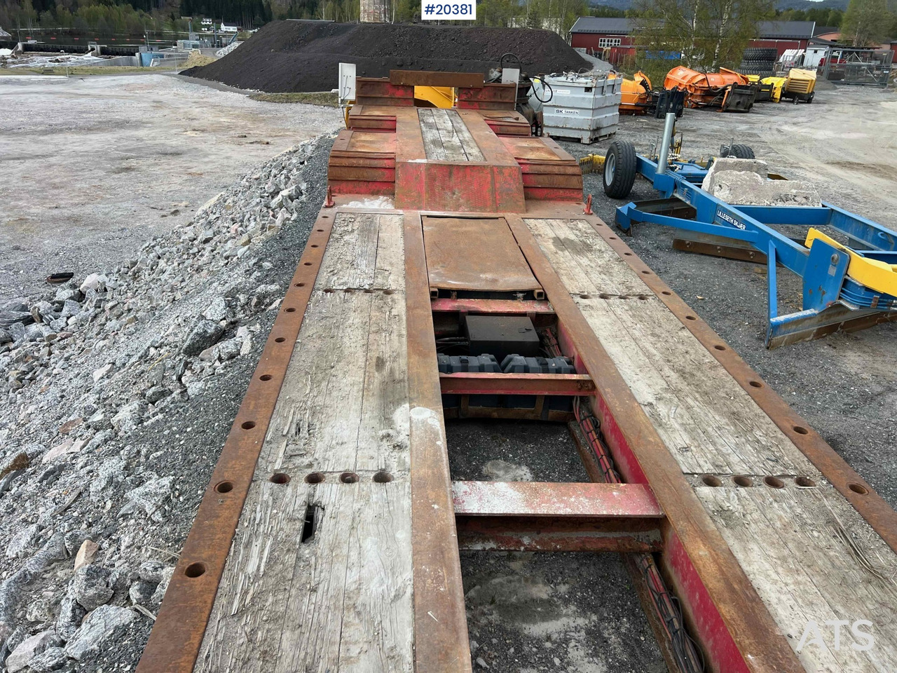 Низкорамный полуприцеп Hafo 1980 Hafo 3 akslet Brønntralle Rep.Objekt: фото 16 Низкорамный полуприцеп Hafo 1980 Hafo 3 akslet Brønntralle Rep.Objekt: фото 16